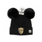 Cappello Club Moritzino con doppio pompon cappello di lana club moritzino 1