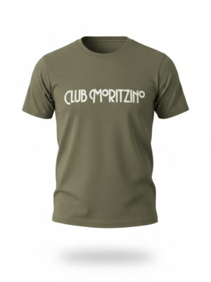 T-shirt Club Moritzino con scritta