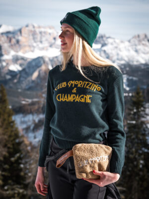 100% Cashmere Sweater – Champagne