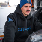 Felpa Basic Hoodie Boxy Fit Nera P1060467