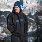 Felpa Basic Hoodie Boxy Fit Nera P1060524