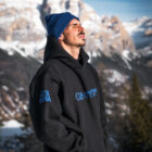 Felpa Basic Hoodie Boxy Fit Nera P1060530