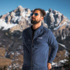 Felpa/giacchino girocollo blu P1076501