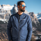 Felpa/giacchino girocollo blu P1076507