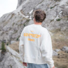 Felpa Girocollo Boxy Cropped Unisex – Cream DSC02847 1