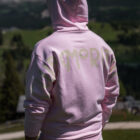 Felpa Basic Hoodie Boxy Fit – Rosa Pastello P1086881